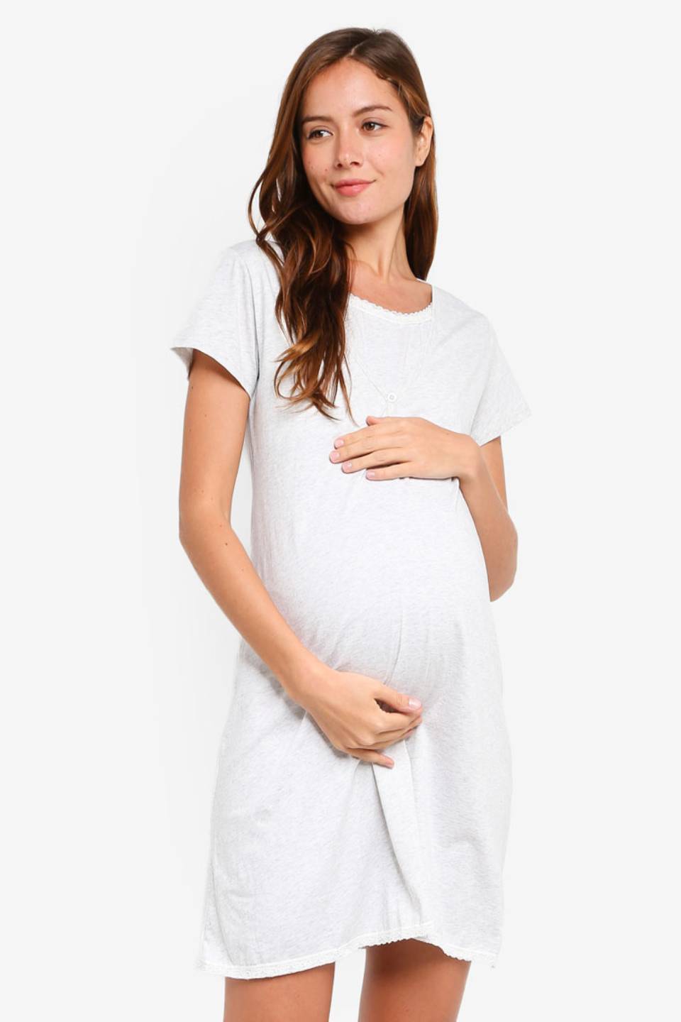 Spring Maternity | Maternity and Nursing Dress | Eco-certified fabrics, circular materials