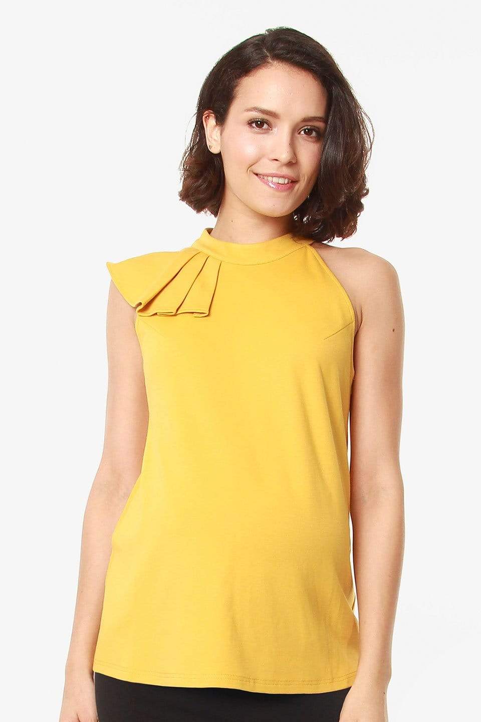 Evanna Nursing Top Marigold Maternity Tops Maternity Wear Tops BOVE