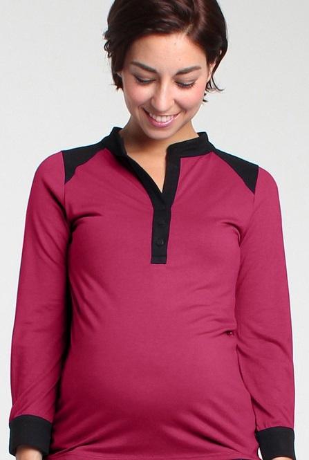 Lily Nursing Top Purple Maternity Tops Maternity Wear Tops Spring Maternity