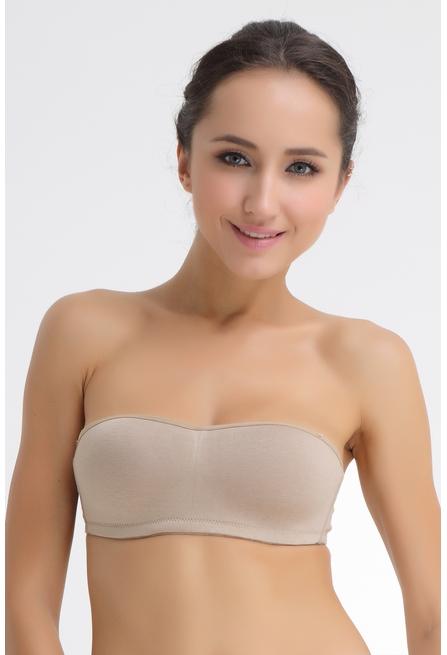 Spring Maternity's Mae Strapless Bamboo Nursing Bra Nude Intimates & Sleep Wear