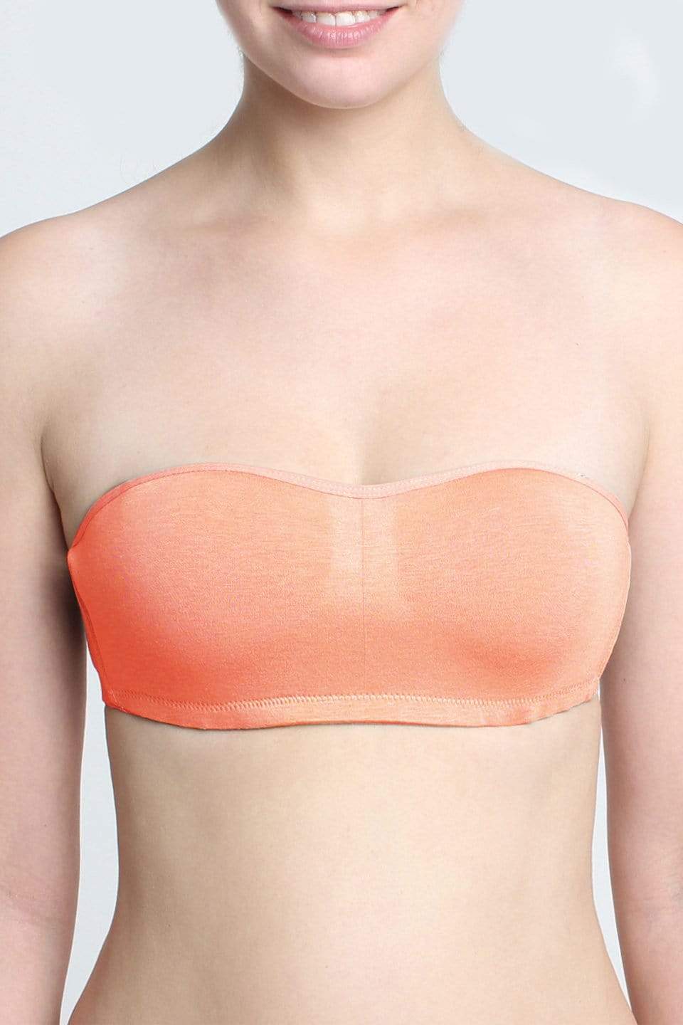 Spring Maternity's Mae Strapless Bamboo Nursing Bra Peach Intimates & Sleep Wear