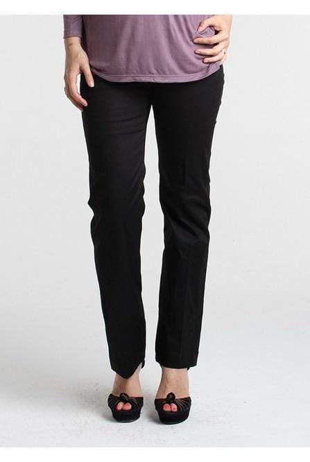 Spring Maternity Judith Slim Leg Maternity Pants Black