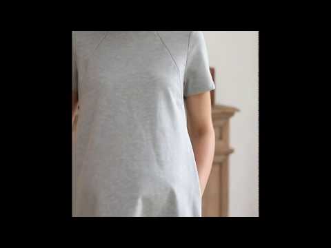 Cynthia Short Sleeve Maternity Dress Coral