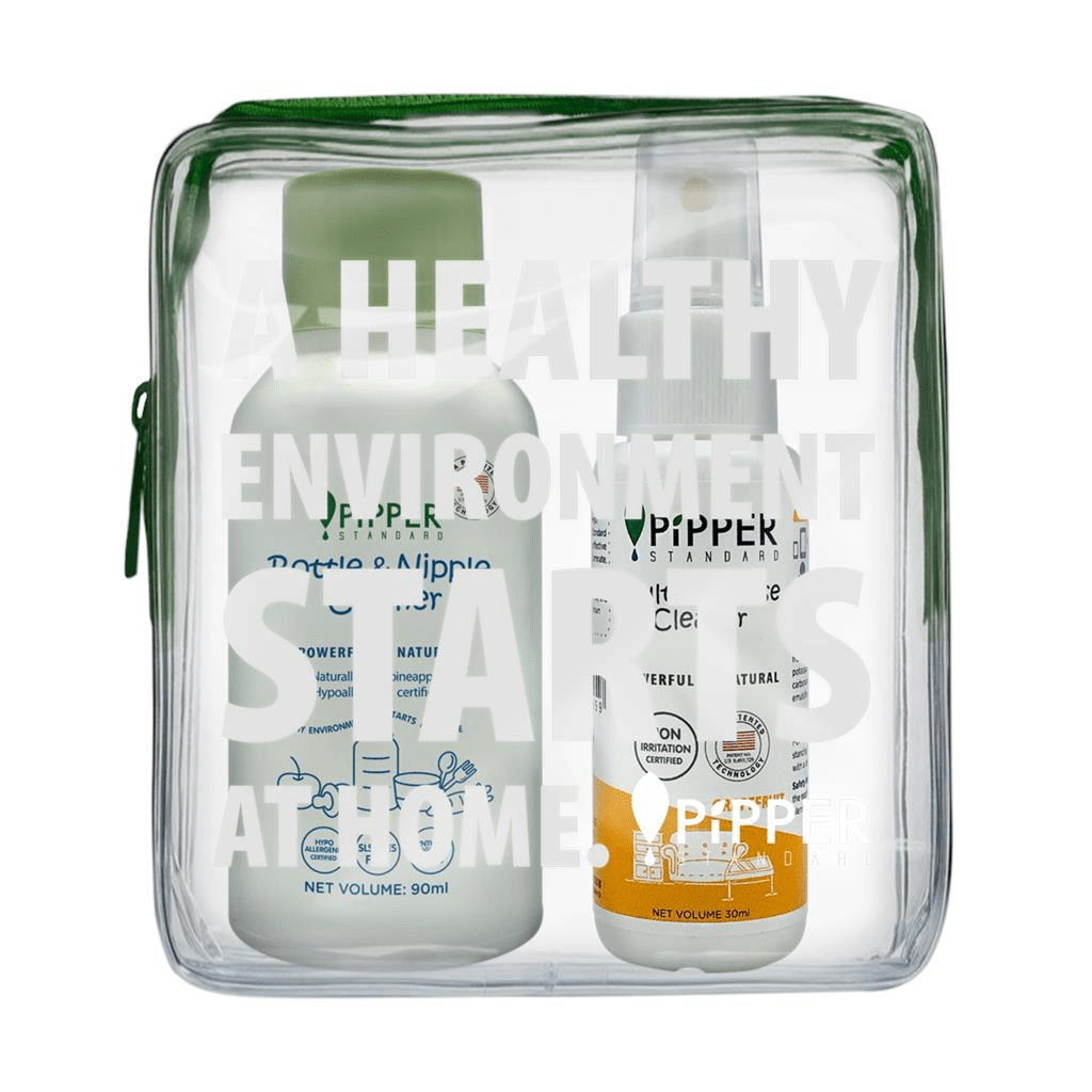 PiPPER Standard Travel Set - Bottle Nipple Cleaner & Multi-purpose Cleaner