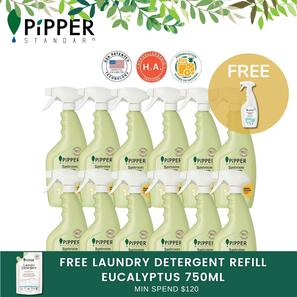 Pipper Standard Bathroom Cleaner Orange Blossom 500ml X 12 [carton]