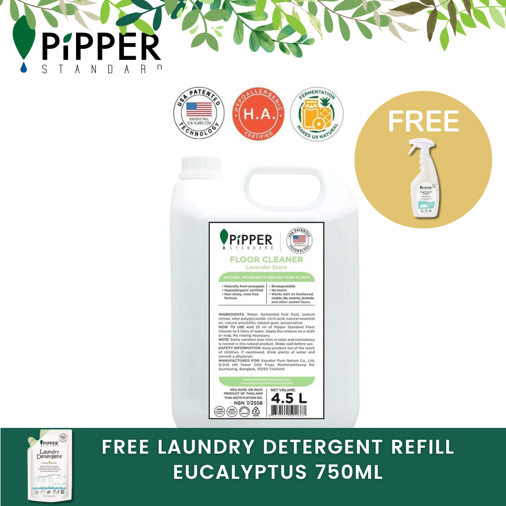 Pipper Standard Floor Cleaner Lavender 4.5l