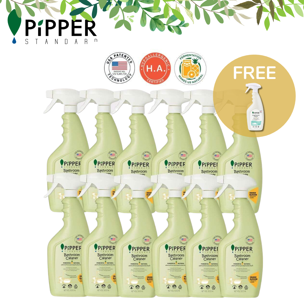 Pipper Standard Bathroom Cleaner Orange Blossom 500ml X 12 [carton]