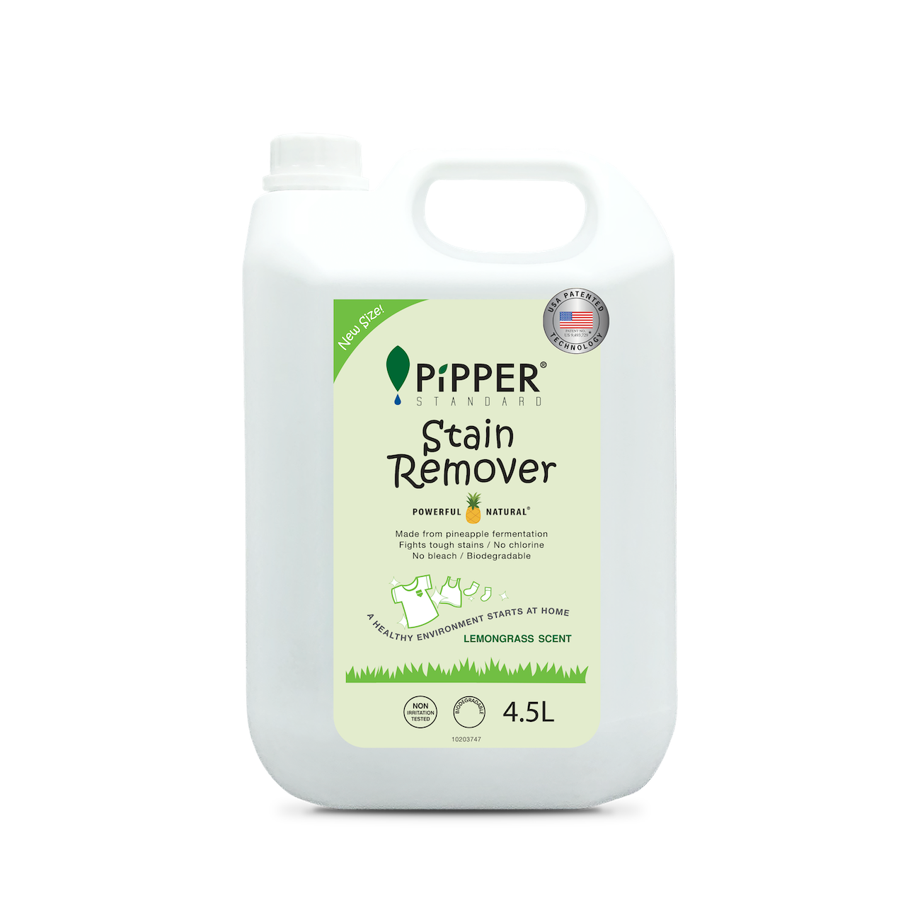 Pipper Standard Stain Remover Lemongrass 4.5L