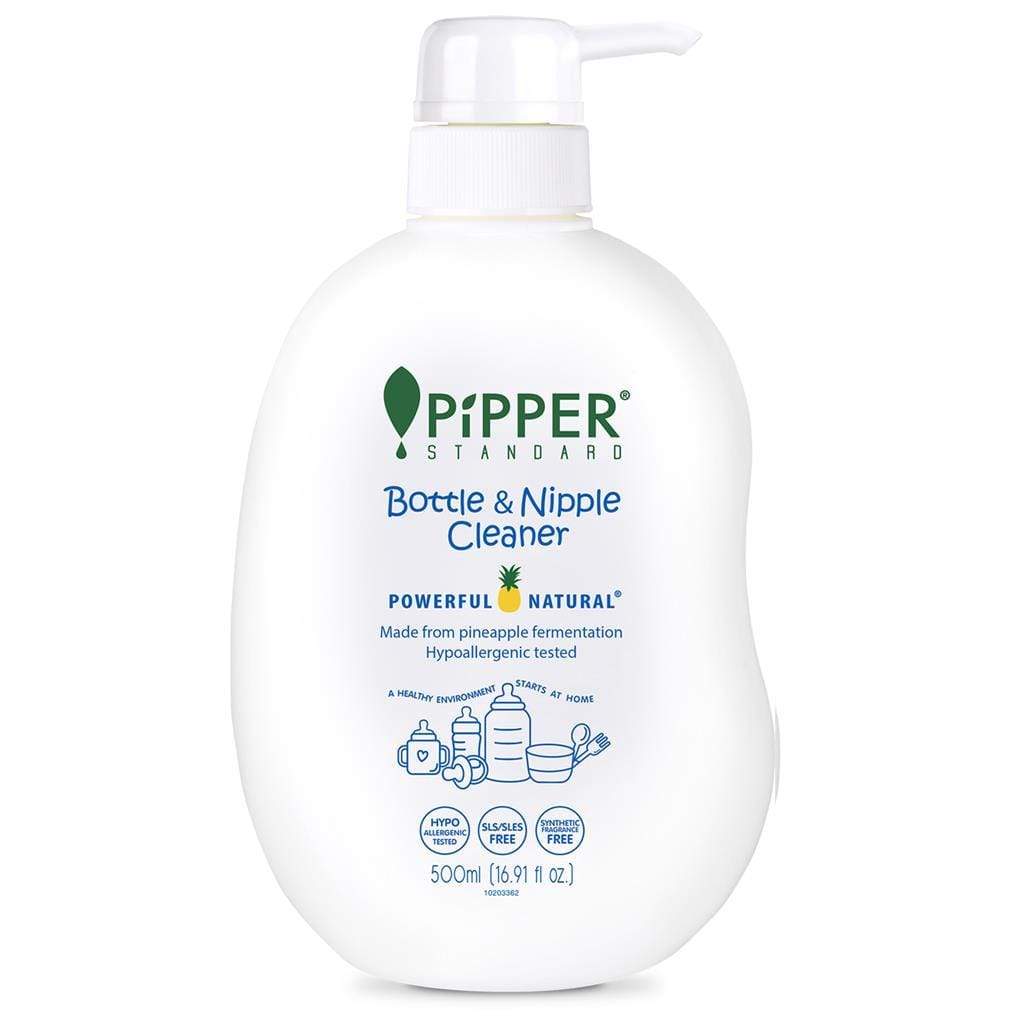 Pipper Standard Bottle & Nipple Cleaner 500ml X 12 [carton]