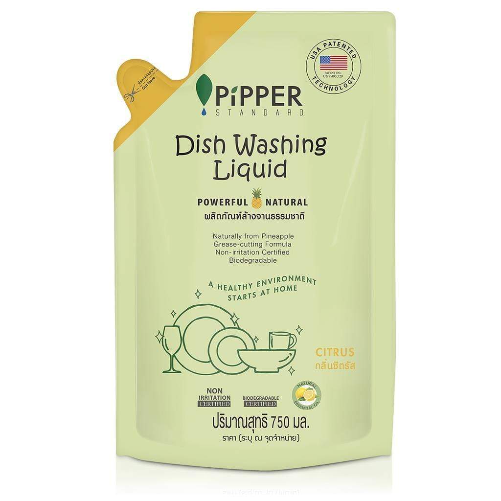 Pipper Standard Dish Washing Refill Pack 750m [Bundle]