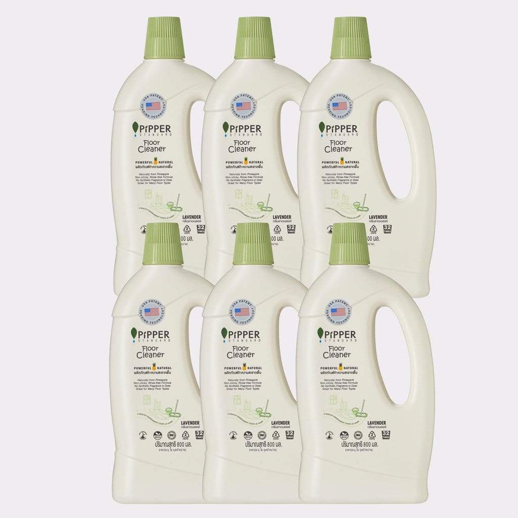 Pipper Standard Floor Cleaner Lavender 800ml X 6 [carton]