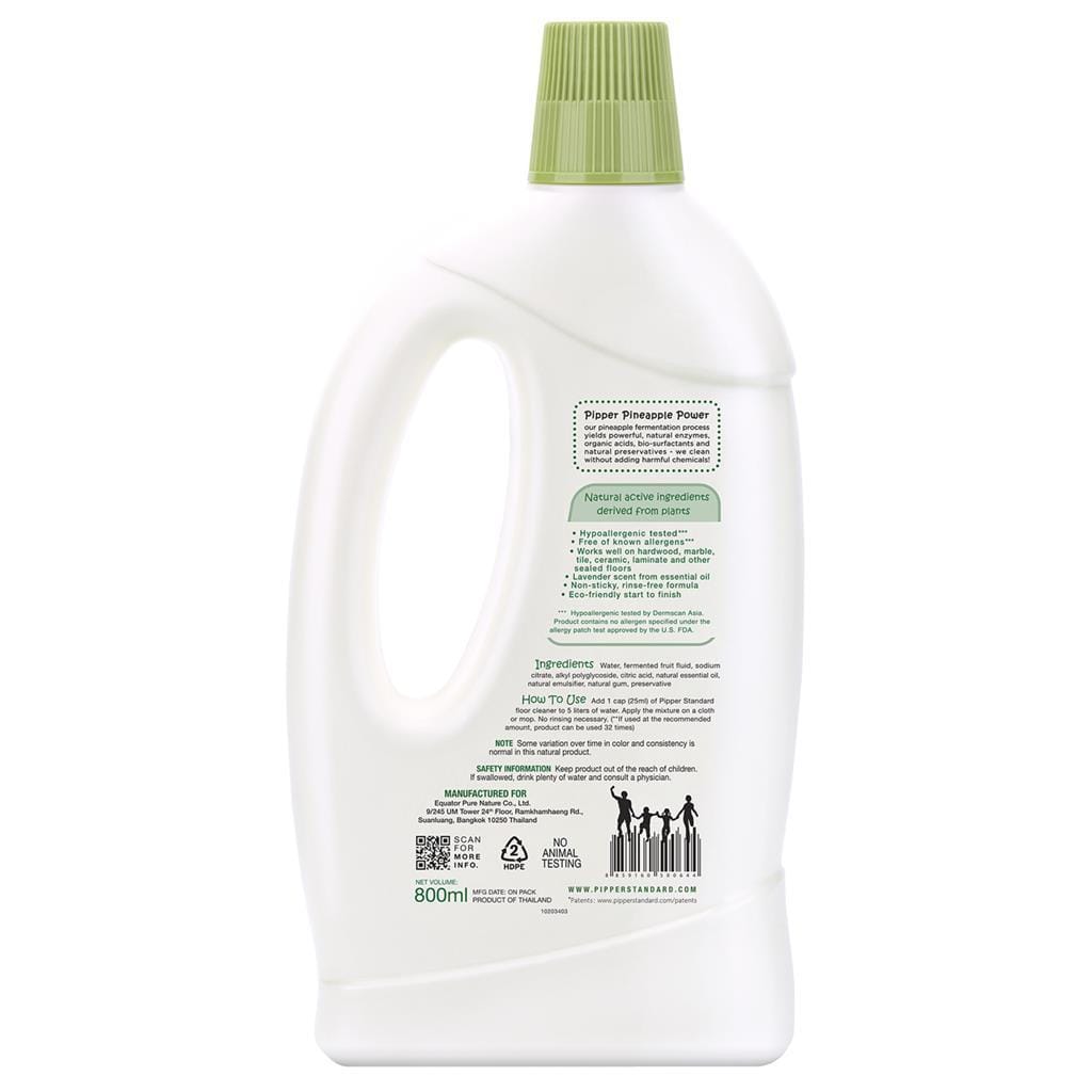 Pipper Standard Floor Cleaner Lavender 800ml X 6 [carton]