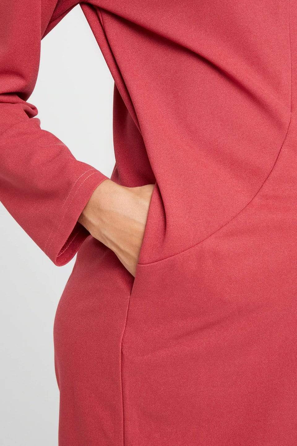 Spring Maternity Cyntherea Maternity Dress Red