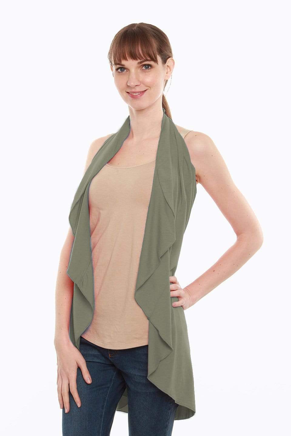 Spring Maternity Bambi Cape Olive Green