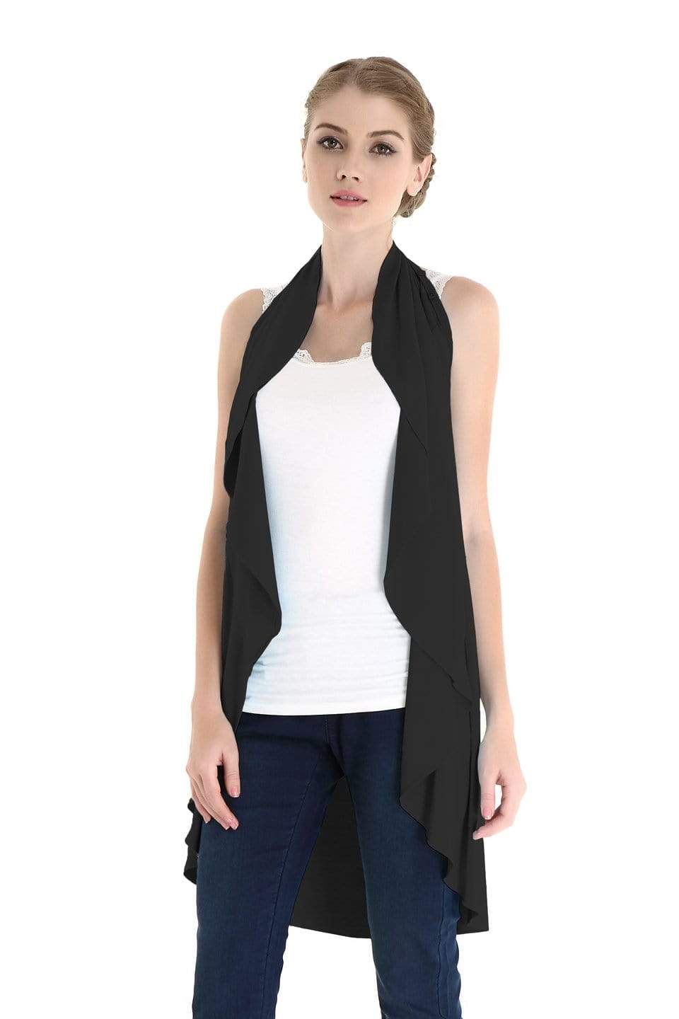 Spring Maternity Bambi Nursing Cape Black