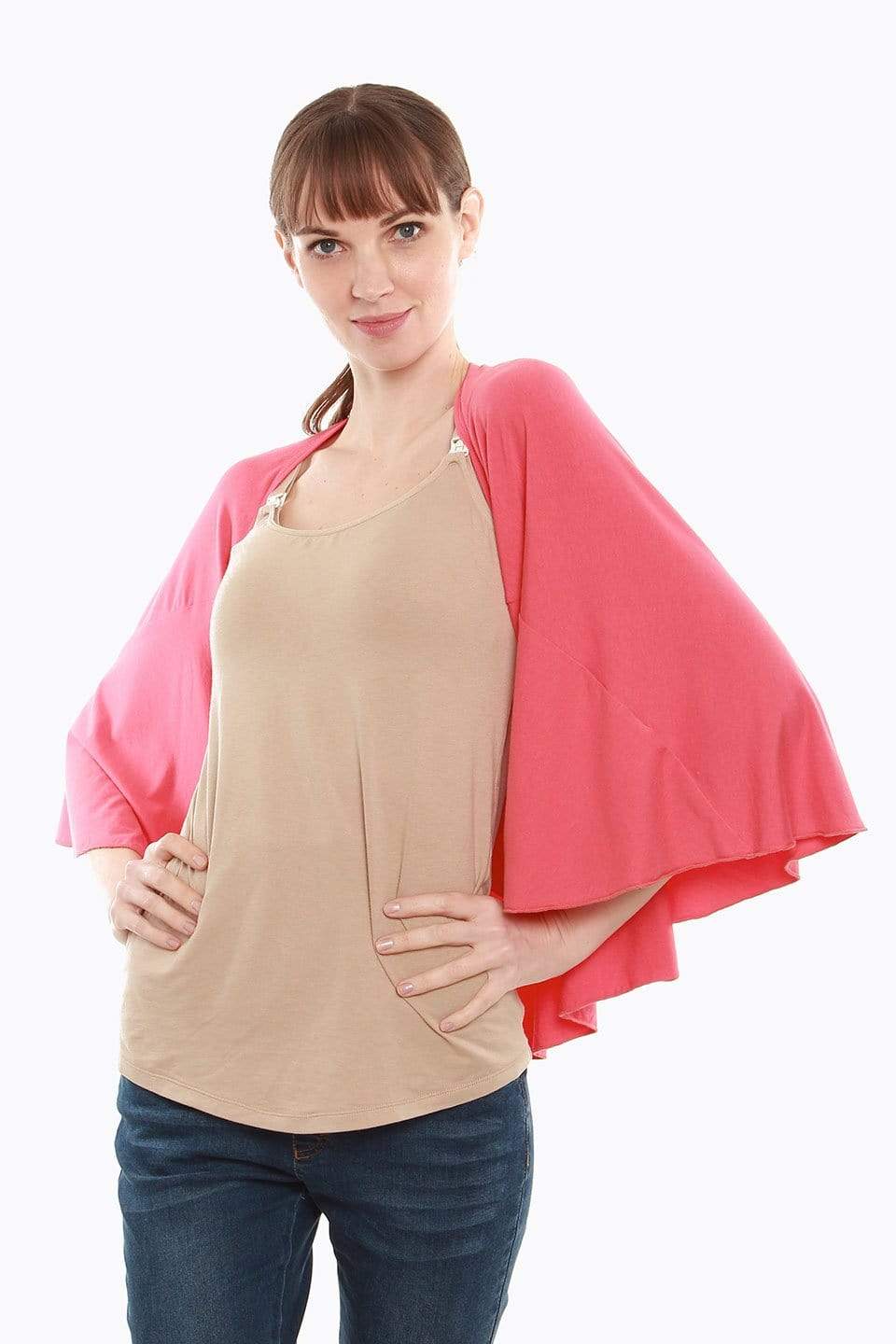 Spring Maternity Bambi Nursing Cape Tulip